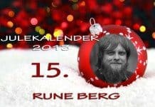 Adventskalender 2013: 15. desember: Rune Berg
